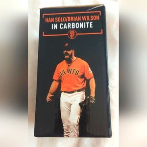 2011 SAN FRANCISCO GIANTS STAR WARS WILSON IN CORBONITE STADIUM GIVEAWAY NIB !!